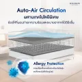 Solomon 9-inch thick spring mattress cornflaks Hotel-grade pillow. 